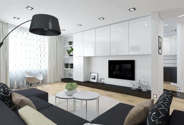 Фотография: Гостиная в стиле Современный, Советы – фото на INMYROOM