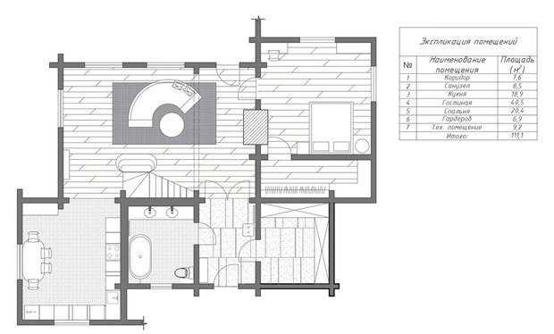 Фотография:  в стиле , Дом, Проект дня, Переделка, Дом и дача, 4 и больше, Более 90 метров, Кингисепп, Ольга Фисенко – фото на INMYROOM