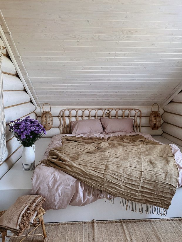 Фотография:  в стиле , Спальня, Скандинавский, Ремонт на практике, Гид – фото на INMYROOM