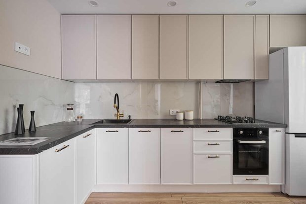 Фотография:  в стиле , Квартира, Переделка, Москва, 2 комнаты, 40-60 метров, современный/минимализм, Мария Жигунова – фото на INMYROOM