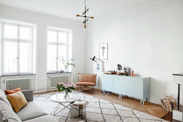 Фотография: Гостиная в стиле Скандинавский, Советы, Haier – фото на INMYROOM