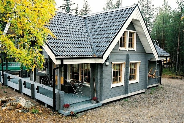 Фотография:  в стиле , Дом и дача, дача весной, как обновить дачный дом, наружная теплоизоляция дачного дома – фото на INMYROOM