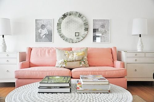 Фотография: Гостиная в стиле Прованс и Кантри, Скандинавский, Декор и DIY, Дизайн интерьера, Цвет в интерьере – фото на INMYROOM