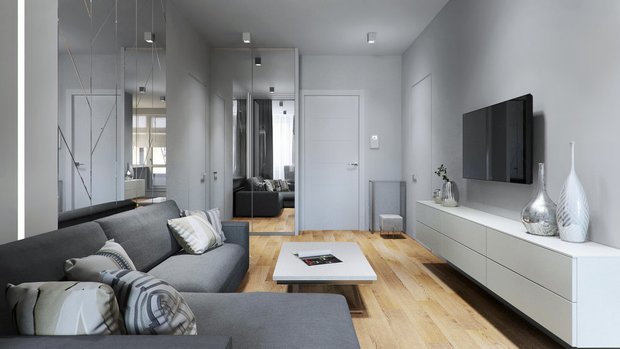 Фотография: Гостиная в стиле Современный, Гид, Светлана Юркова, Мария Нечаева, Елена Никитина, Олеся Березовская, Legkocom, Елена Илюхина – фото на INMYROOM