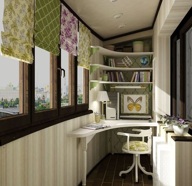 Фотография: Балкон в стиле Прованс и Кантри, Квартира, Планировки, Перепланировка, Переделка – фото на INMYROOM