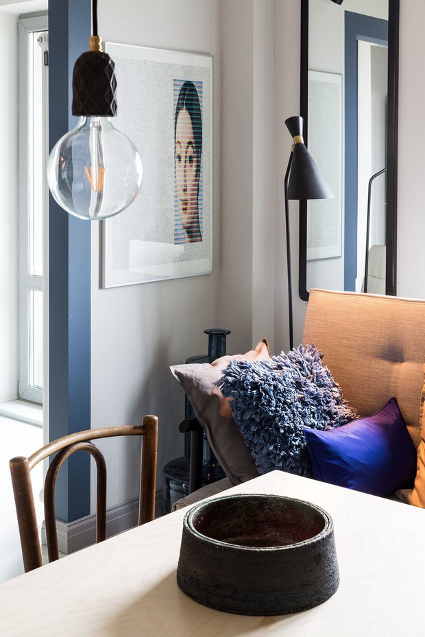 Фотография: Гостиная в стиле Современный, Ремонт на практике, экономичный ремонт, как сделать ремонт самостоятельно – фото на INMYROOM