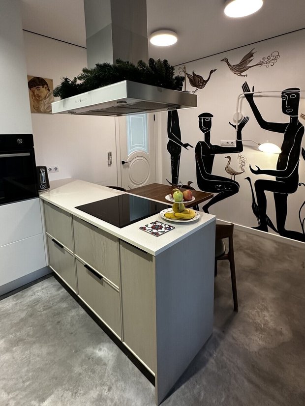 Фотография:  в стиле , Квартира, Москва, Ремонт на практике, 2 комнаты, 60-90 метров, фото интерьера, Евгения Гараба – фото на INMYROOM