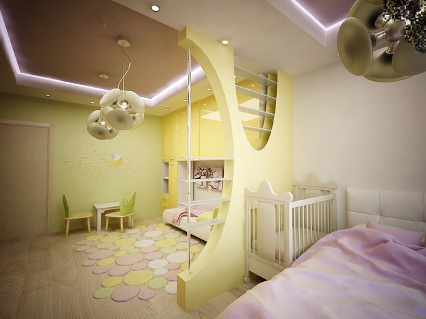 Фотография:  в стиле , Детская, Малогабаритная квартира, Советы – фото на INMYROOM