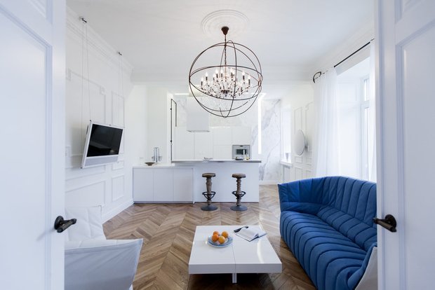 Фотография: Гостиная в стиле Современный, Советы – фото на INMYROOM