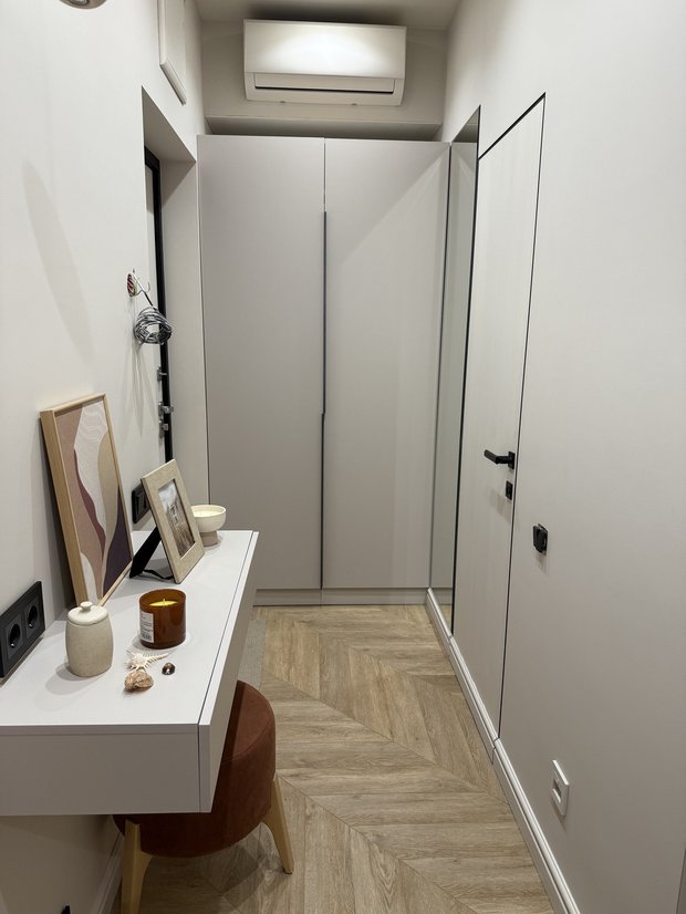 Фотография:  в стиле , Современный, Малогабаритная квартира, Квартира, Студия, Проект дня, Москва, до 40 метров, Галина Овчинникова – фото на INMYROOM