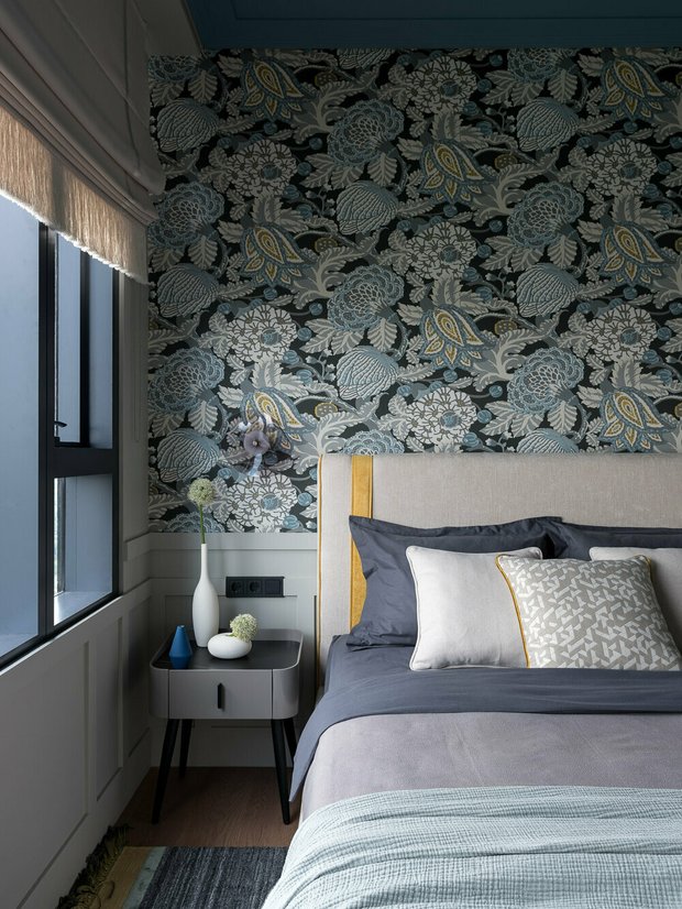 Акцентные обои в интерьере: 5 красивых примеров - INMYROOM