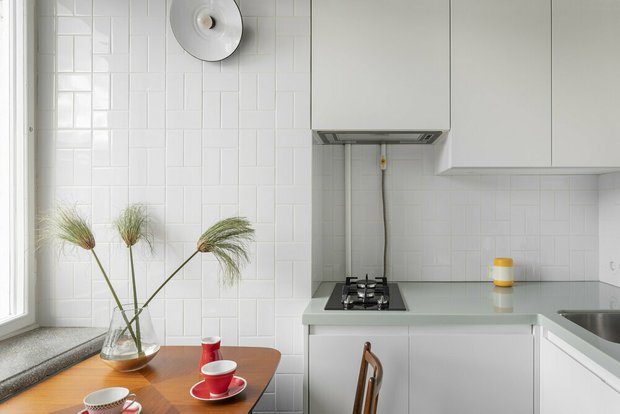 Фотография:  в стиле , Кухня и столовая, Переделка, Дарья Курчанова – фото на INMYROOM