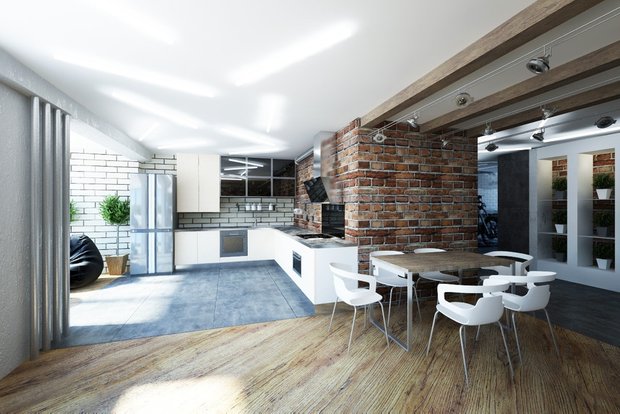Фотография: Кухня и столовая в стиле Лофт, Советы – фото на INMYROOM