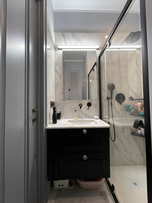 Фотография: Ванная в стиле Современный, Ремонт на практике – фото на INMYROOM