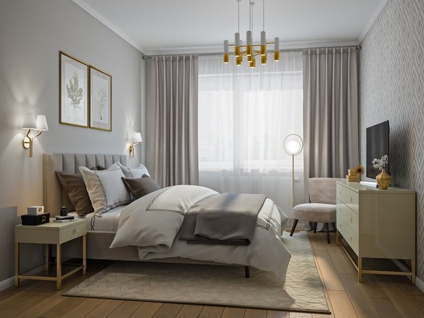 Фотография: Спальня в стиле Скандинавский, Советы, Flatplan, Алексей Смирнов – фото на INMYROOM