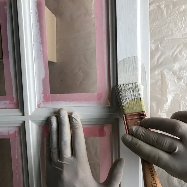 Фотография:  в стиле , DIY, работа с краской, Саша Мершиев – фото на INMYROOM