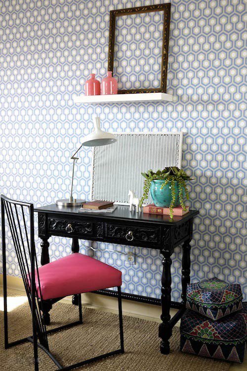 Фотография: Мебель и свет в стиле Восточный, Гостиная, Спальня, Современный, Декор, Белый, Отель, Переделка, Черный, Голубой – фото на INMYROOM