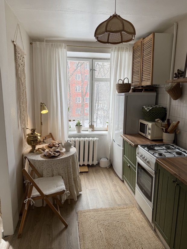 Фотография:  в стиле , Кухня и столовая, Ремонт на практике – фото на INMYROOM