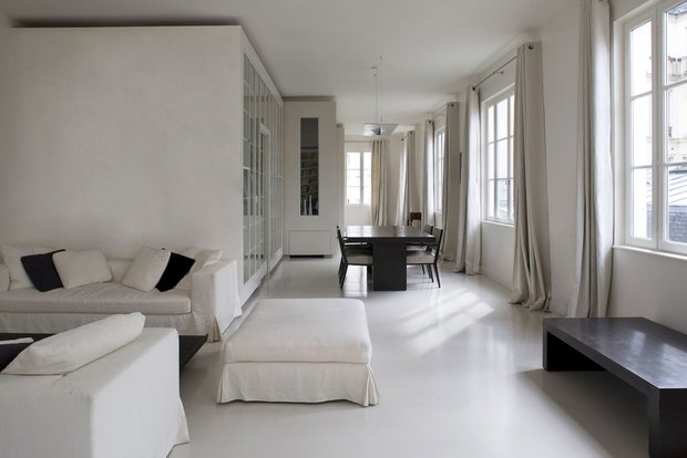 Фотография: Гостиная в стиле Скандинавский, Квартира, Дома и квартиры – фото на INMYROOM