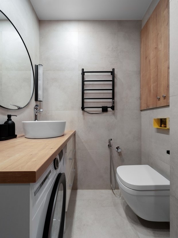 Крошечная ванная комната 4 м², в которой все подходит - inmyroom
