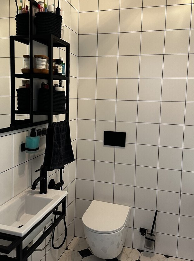 Фотография:  в стиле , Квартира, Москва, Ремонт на практике, 2 комнаты, 60-90 метров, фото интерьера, Евгения Гараба – фото на INMYROOM