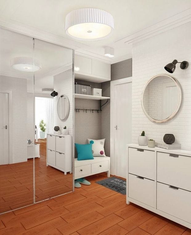 Фотография: Прихожая в стиле Скандинавский, Советы, Lazurit – фото на INMYROOM