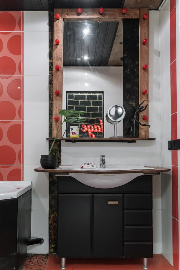 Фотография: в стиле , Квартира, Переделка, Санкт-Петербург, 2 комнаты, 60-90 метров, эклектика с элементами современного и индустриального стиля, фото интерьера, дизайн интерьера фото, Игорь Азаров-Маргалит – фото на INMYROOM