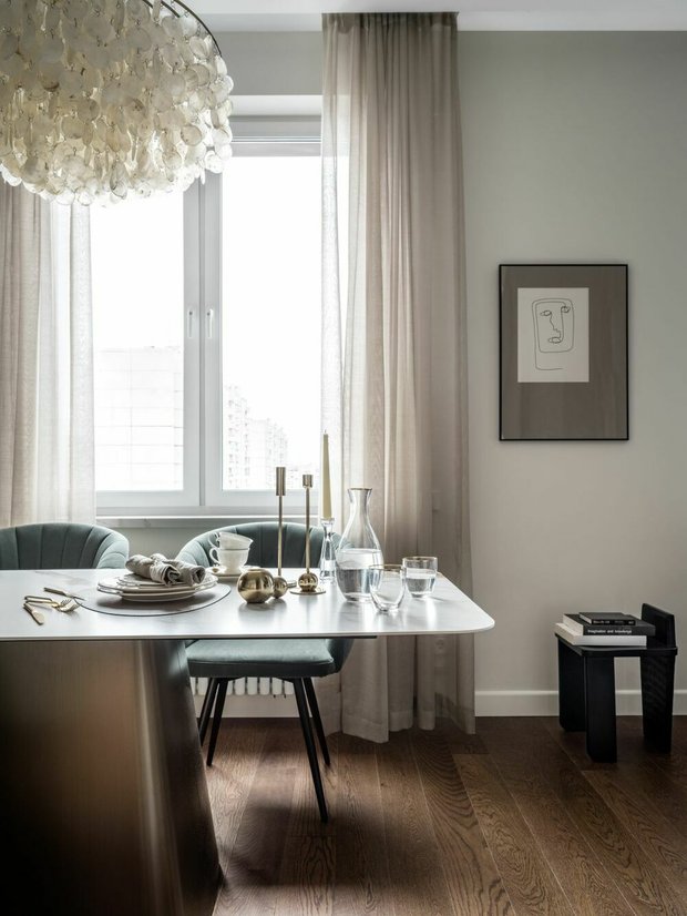 Фотография: Кухня и столовая в стиле Современный, Проект недели, 4 и больше, Более 90 метров – фото на INMYROOM