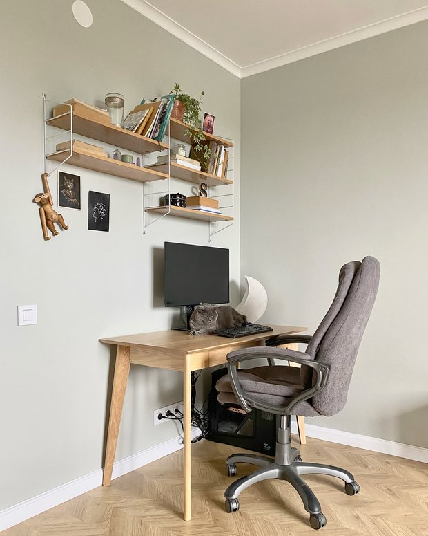 Фотография:  в стиле , Скандинавский, Ремонт на практике, 3 комнаты, 60-90 метров, ремонт своими силами – фото на INMYROOM