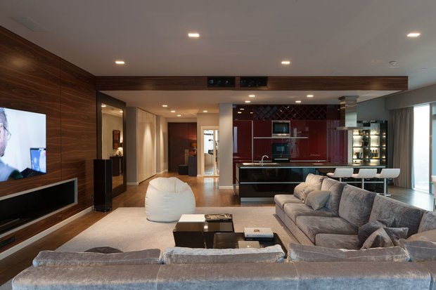 Фотография: Гостиная в стиле Современный, Кухня и столовая, Советы – фото на INMYROOM