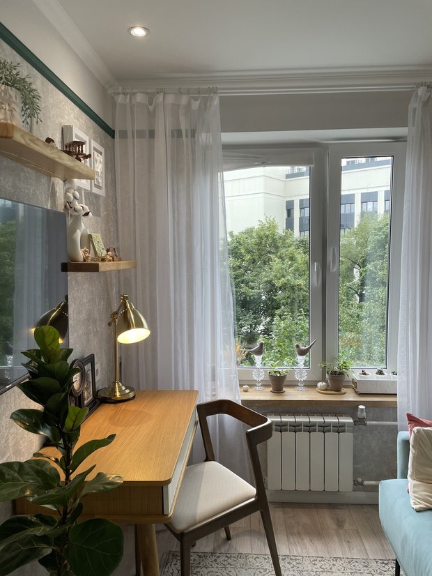 Фото: в стиле, Квартира, Проект дня, Панельный дом, 3 комнаты, 40-60 метров, 1-515/9м – фото на INMYROOM