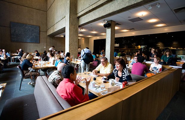 Фотография:  в стиле Современный, Eames, Tom Dixon, Дома и квартиры, Городские места, Еда, Лондон, Нью-Йорк, Ресторан, Стокгольм, Кафе и рестораны – фото на INMYROOM