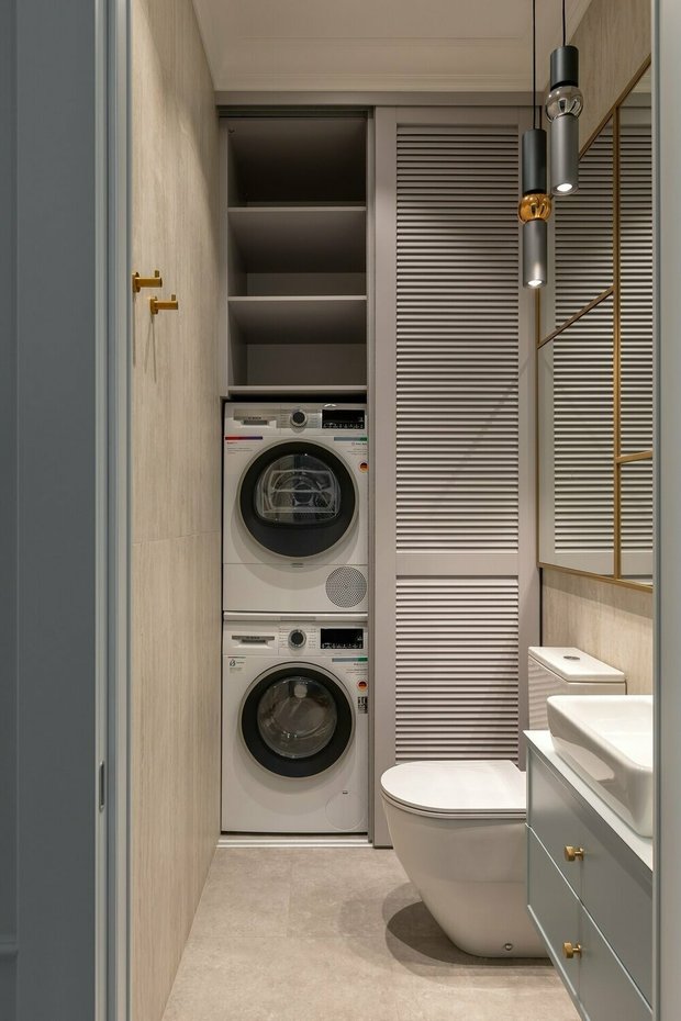 Фотография:  в стиле , Ванная, Советы, дизайн ванной комнаты, ванная в современном стиле, маленькая ванная – фото на INMYROOM