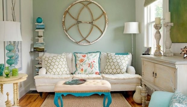 Фотография: Гостиная в стиле Прованс и Кантри, Декор интерьера, Малогабаритная квартира, Квартира, Декор, Хрущевка – фото на INMYROOM