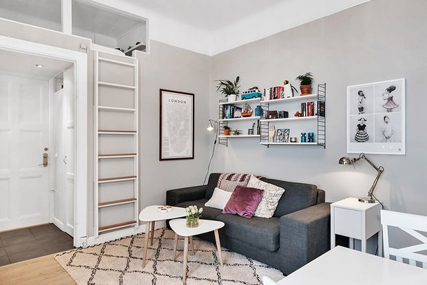 Фотография:  в стиле , Малогабаритная квартира, Советы – фото на INMYROOM