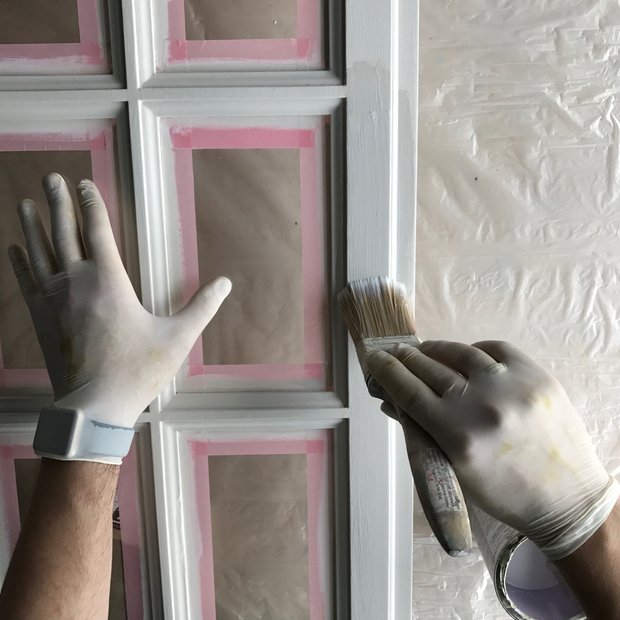 Фотография:  в стиле , DIY, работа с краской, Саша Мершиев – фото на INMYROOM