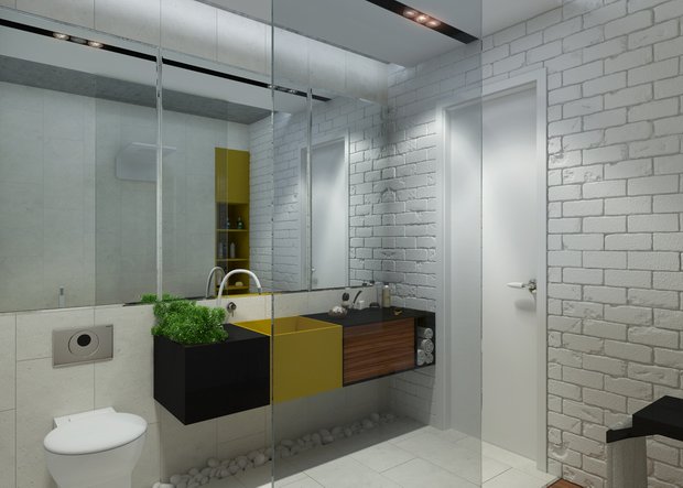 Фотография: Ванная в стиле Скандинавский, Квартира, Дома и квартиры, IKEA – фото на INMYROOM