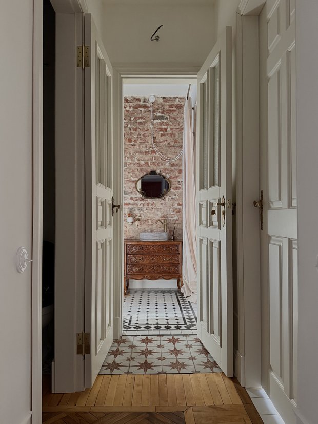 Фотография:  в стиле , Квартира, Ремонт на практике, Сталинка, 3 комнаты, 60-90 метров, Тамбов, фото интерьера, дизайн интерьера фото, винтаж/ретро – фото на INMYROOM