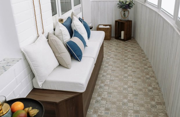 Фотография:  в стиле , Балкон, Гид, красивый балкон, обустроить балкон, идеи для балкона – фото на INMYROOM