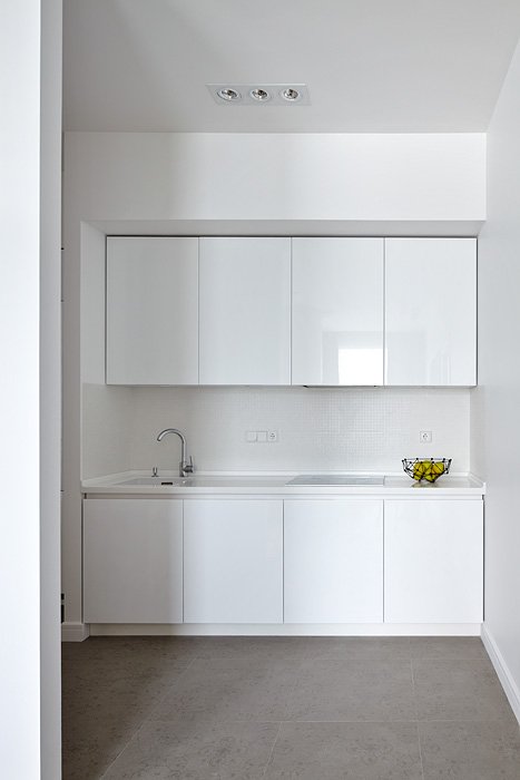 Фотография: Кухня и столовая в стиле Минимализм, Современный, Квартира, Москва, Инна Теджоева, Зина Броян, Berphin Interiors, новостройка, Монолитный дом, 3 комнаты, Более 90 метров, #эксклюзивныепроекты – фото на INMYROOM