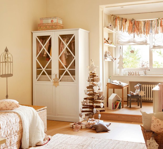 Фотография:  в стиле , Декор и DIY, Советы, декор бежевого интерьера к Новому году, правила декор  бежевого интерьера – фото на INMYROOM