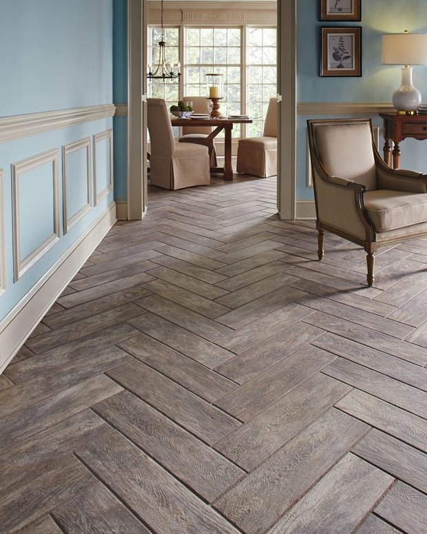 Фотография:  в стиле , Советы, как уложить паркет, рисунок паркета, варианты укладки паркета – фото на INMYROOM