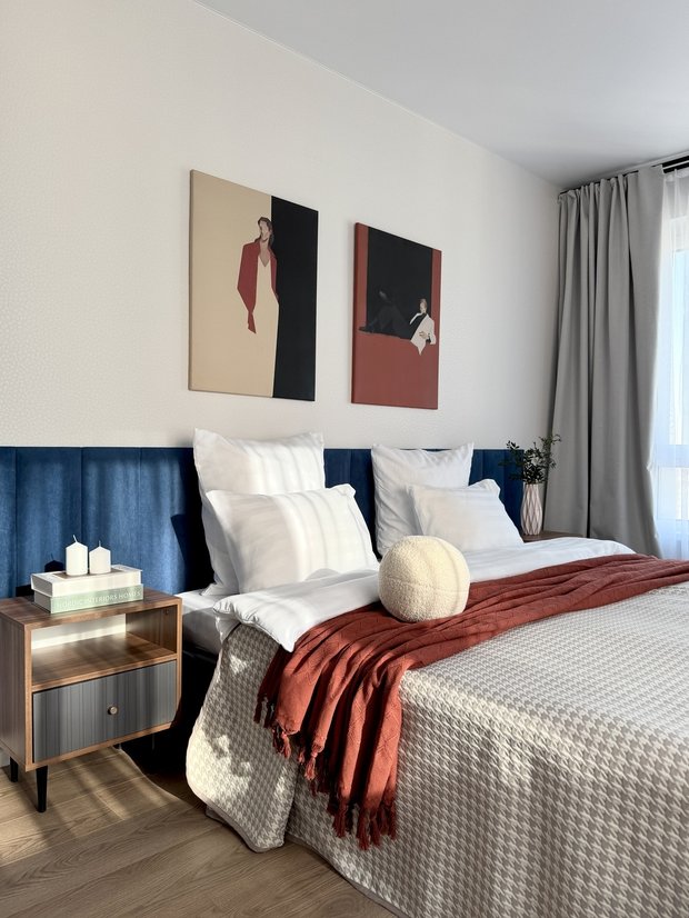 Фотография:  в стиле , Квартира, Переделка, 2 комнаты, 40-60 метров – фото на INMYROOM