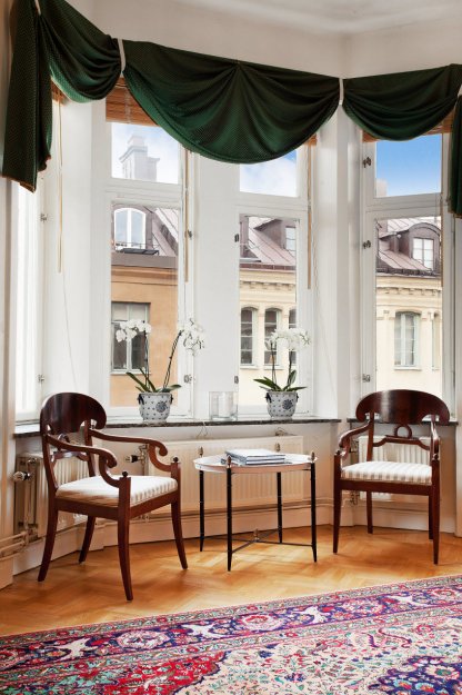 Фотография: Гостиная в стиле Прованс и Кантри, Классический, Малогабаритная квартира, Квартира, Дома и квартиры, Стокгольм – фото на INMYROOM