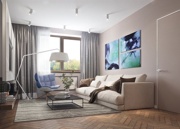 Дизайн: Yurov Interiors