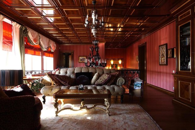Фотография: Гостиная в стиле , Классический, Дизайн интерьера – фото на INMYROOM