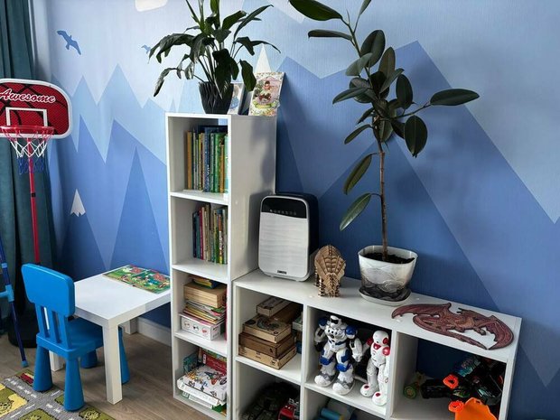 Светлая евротрехкомнатная квартира 60 м² для молодой семьи с ребенком — INMYROOM