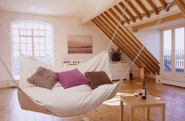 Фотография:  в стиле Современный, Дом, Чердак, Мансарда – фото на INMYROOM