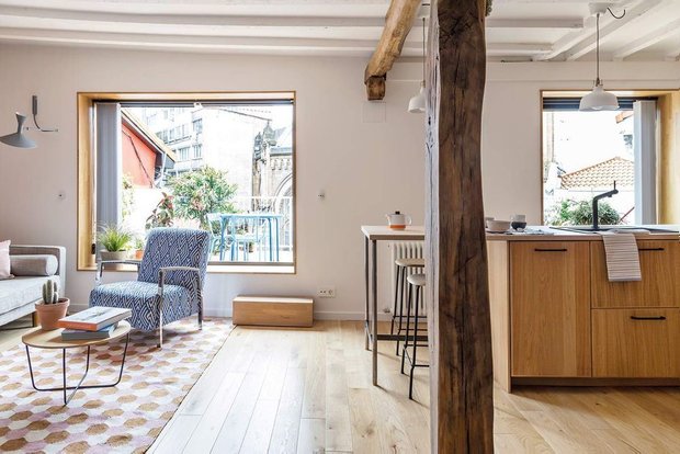 Фотография: Гостиная в стиле Лофт, Эклектика, Декор интерьера, Испания, Винтаж, как оформить интерьер в стиле лофт, mid-century modern – фото на INMYROOM