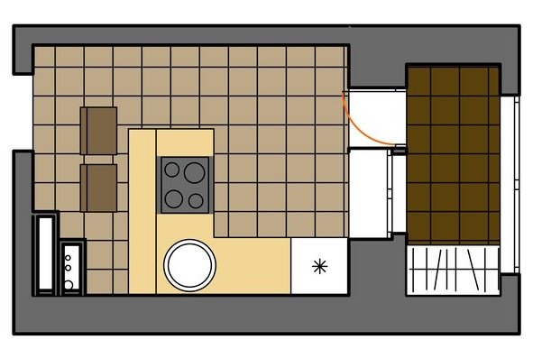 Фотография: Прочее в стиле , Малогабаритная квартира, Дома и квартиры – фото на INMYROOM